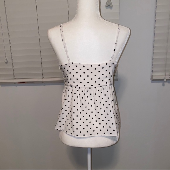 Black and white polka dot adjustable strap - Picture 3 of 10